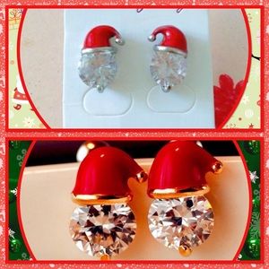 🎅🏽New🎅🏽Cute Santa Hat Earrings🎅🏽